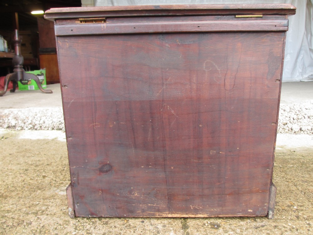Victorian mahogany and pot box bedroom toilet commode View VIII