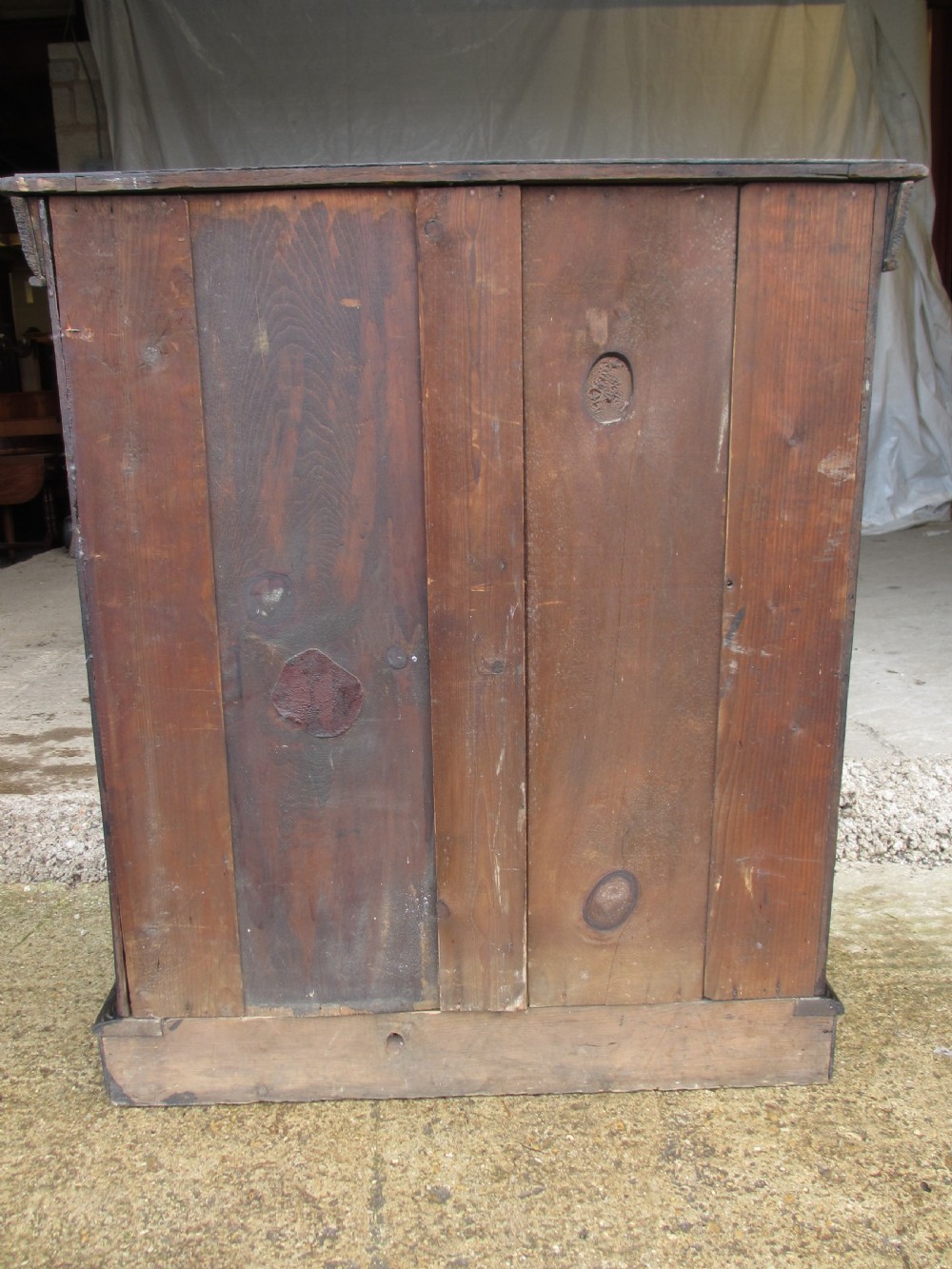 Victorian carved oak adjustable open bookcase View X