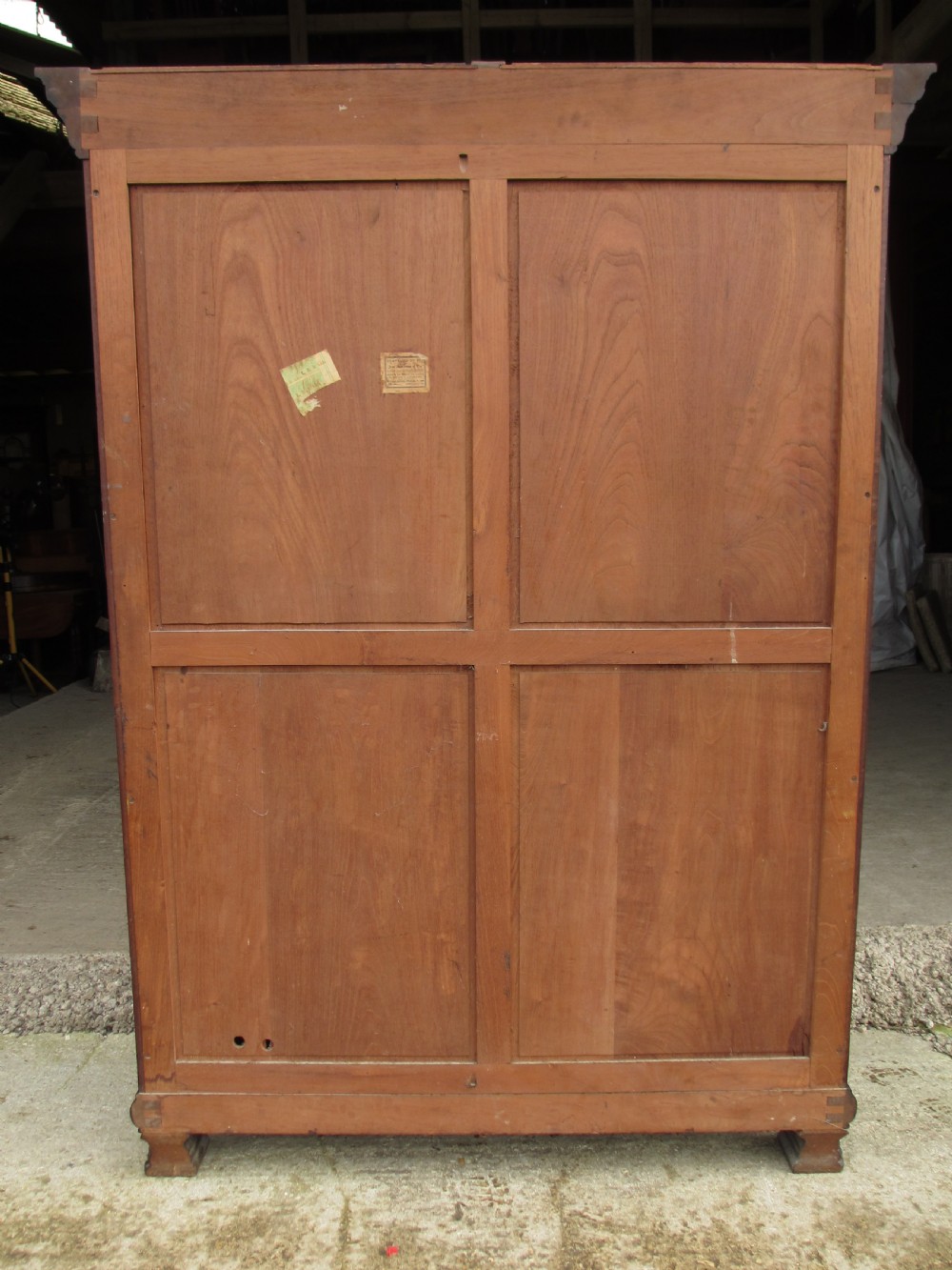 Victorian carved Brazilian mahogany hall cupboard View XII