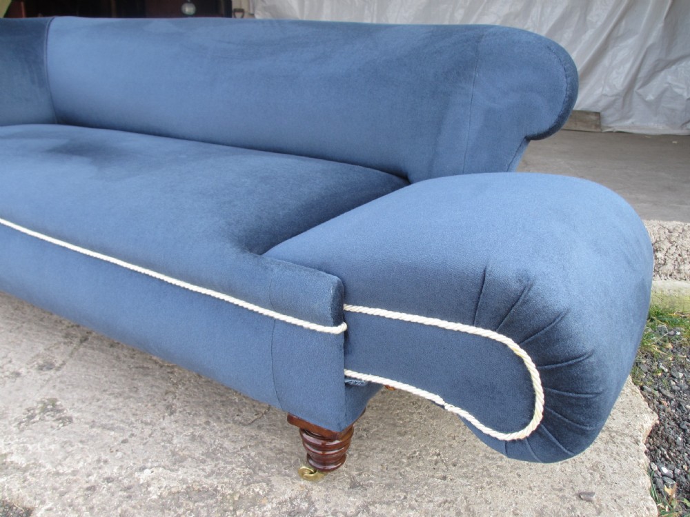 Victorian drop end chesterfield sofa  View IV
