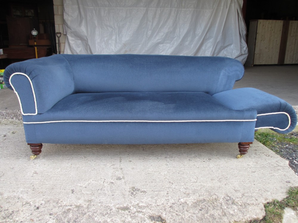 Victorian drop end chesterfield sofa  View VI