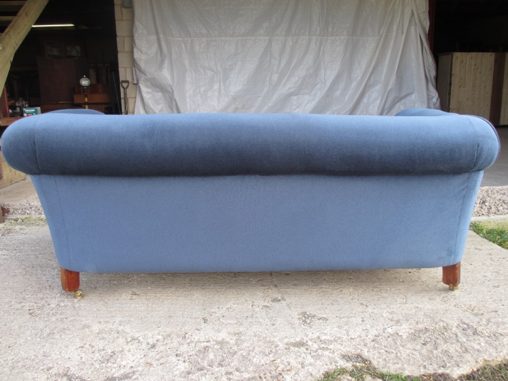 Victorian drop end chesterfield sofa  View XII