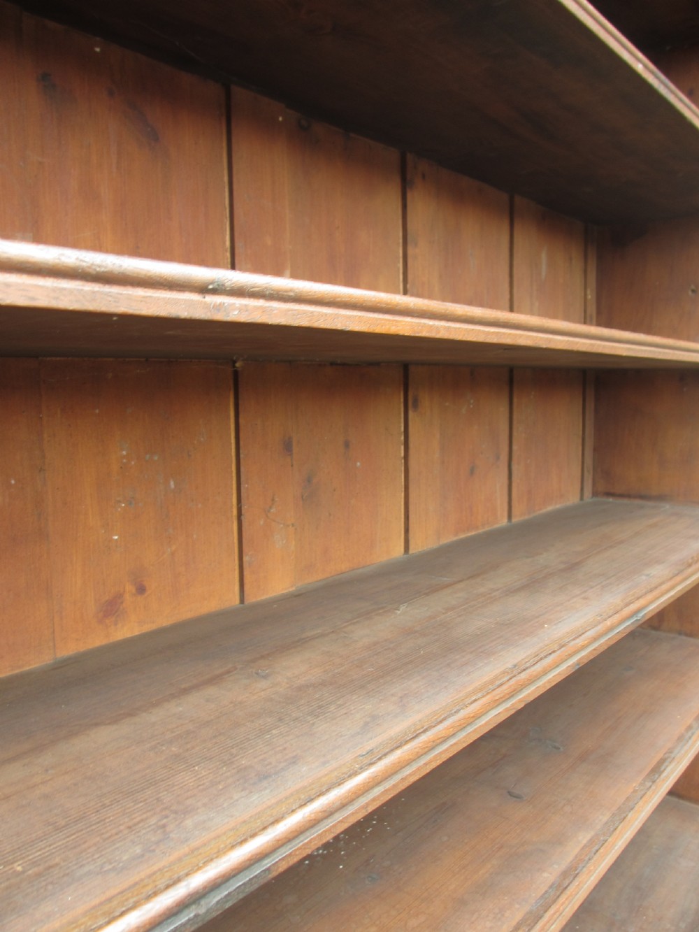 Large 19th century oak 6 tier bookcase  View VIII