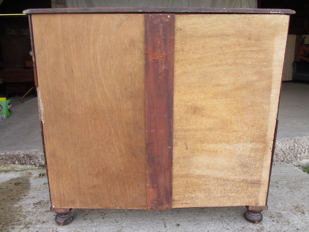 Victorian  Mahogany 4 tier chest of drawers View XI