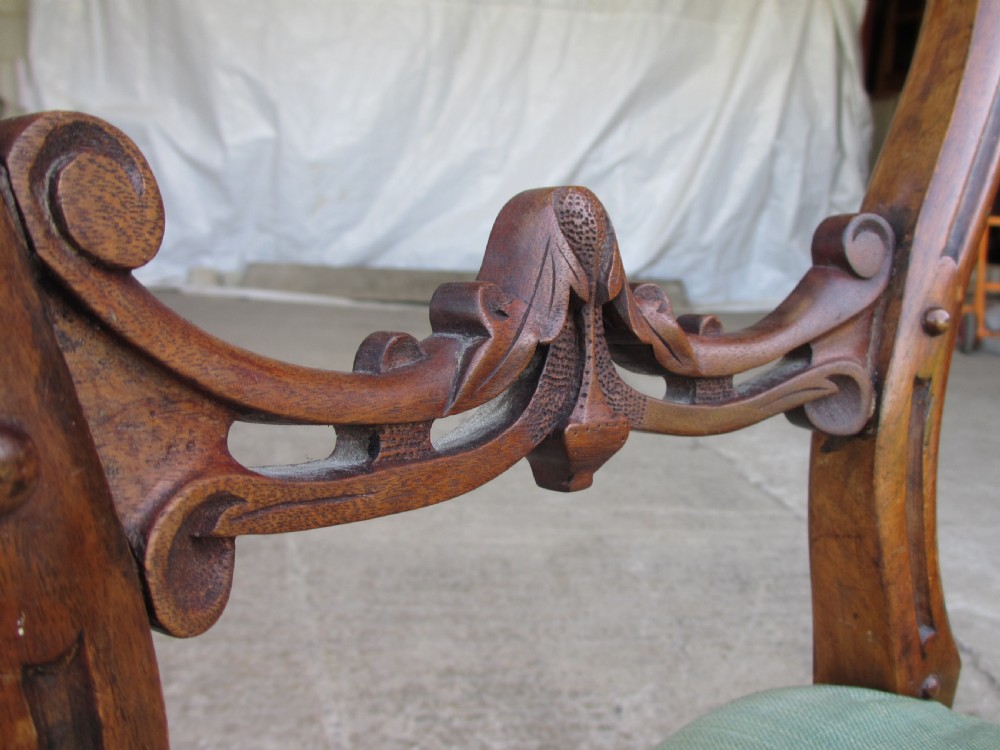 Victorian mahogany balloon back dining chairs View VI