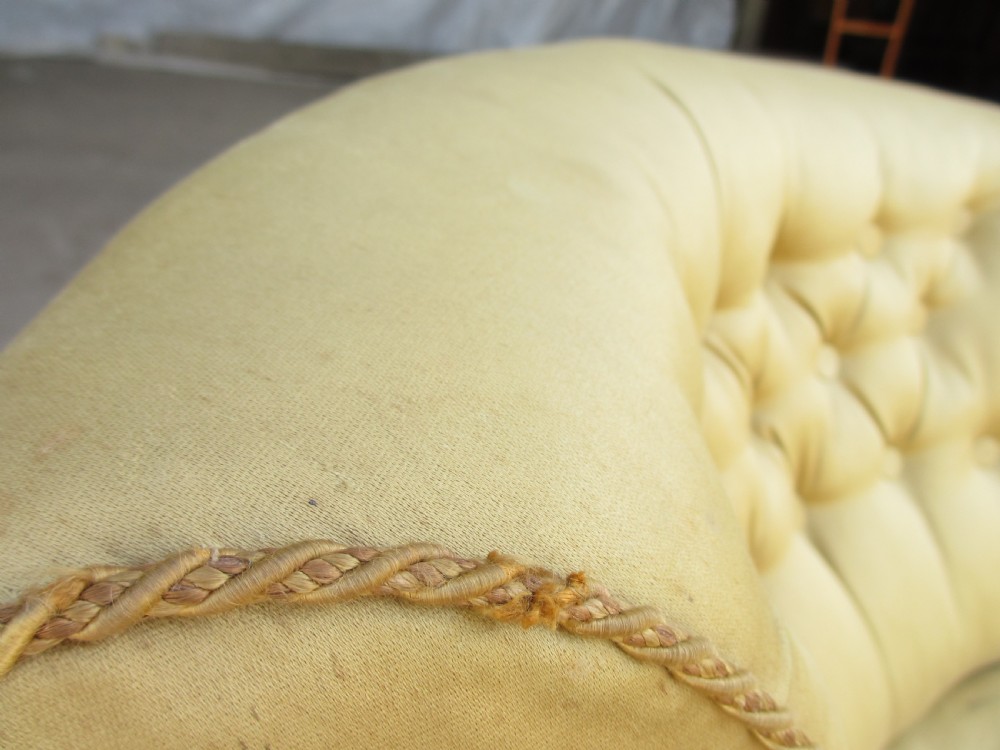 Unusual Victorian scroll back nursing chair View VIII