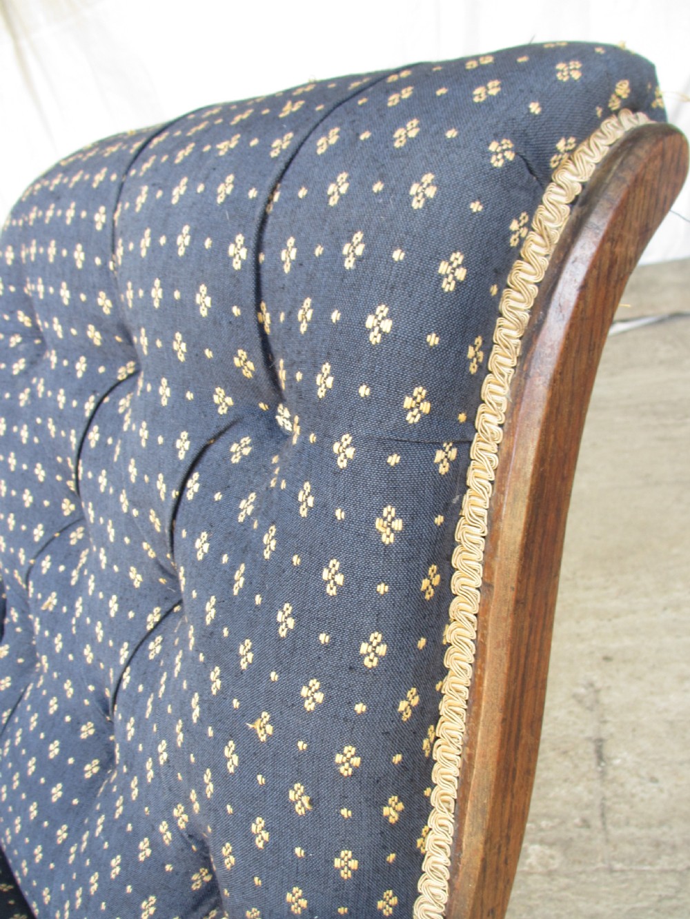 Victorian William 4th oak easy armchair View X