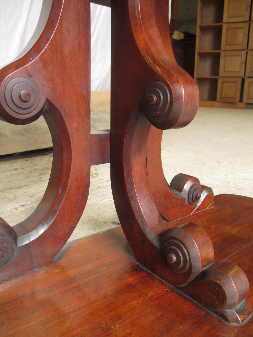 Victorian mahogany marble topped washstand View VIII