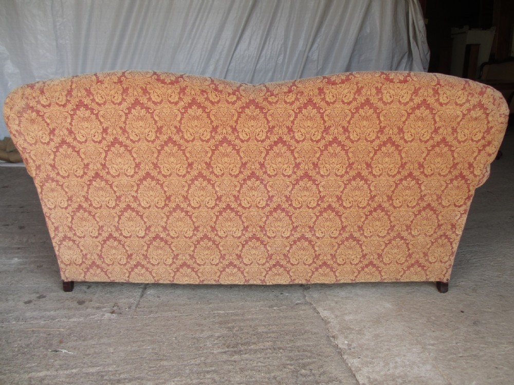 19th century drop arm chesterfield style sofa  View XIII
