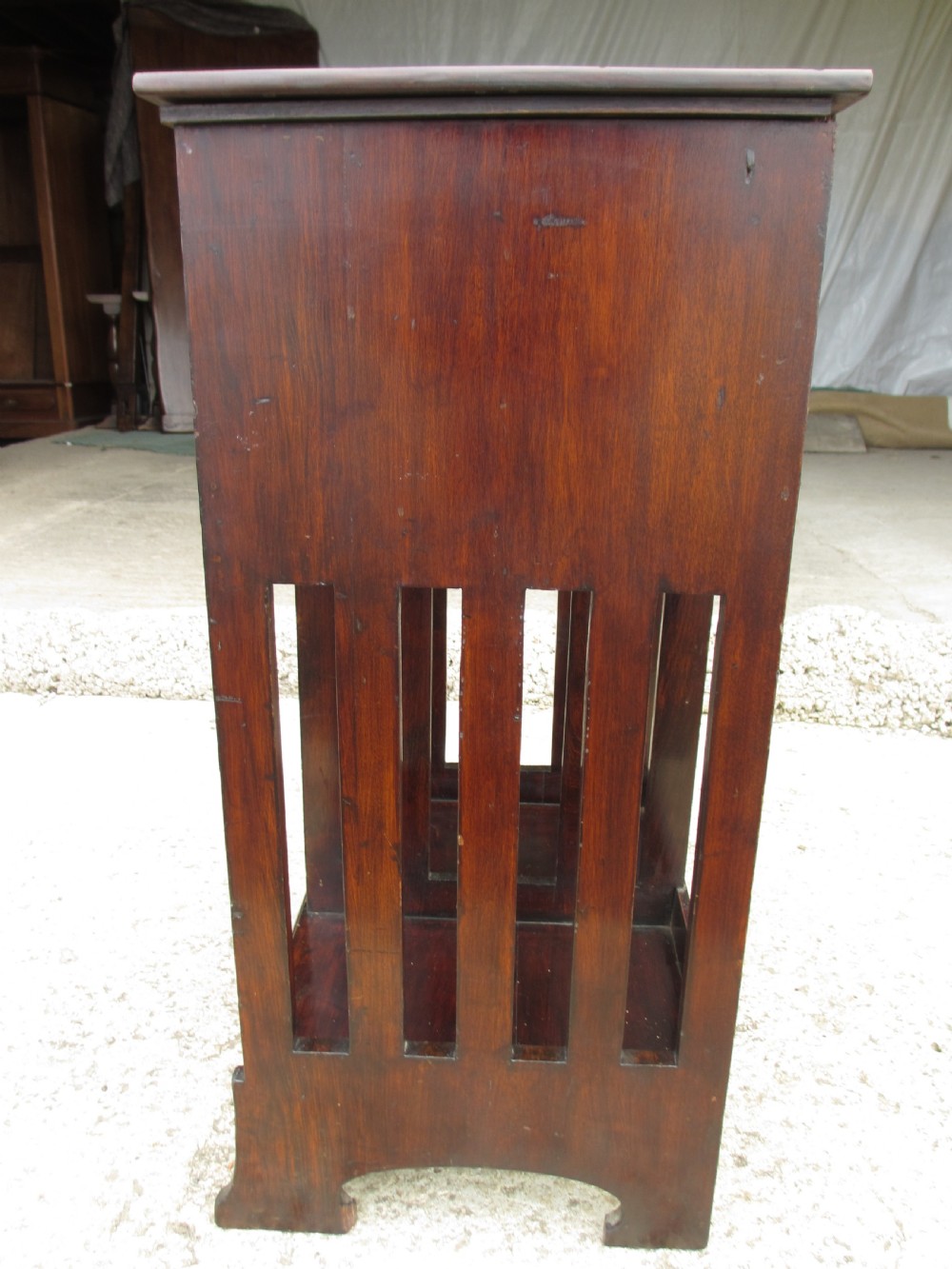 Edwardian Mahogany Music Cabinet View XII