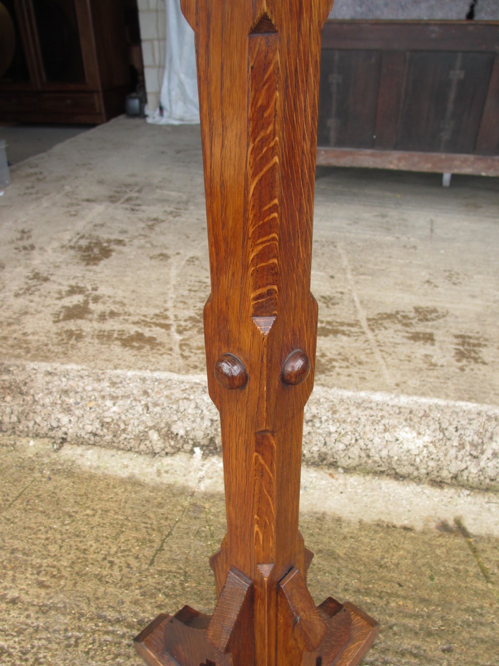 victorian oak standing reading lectern View V