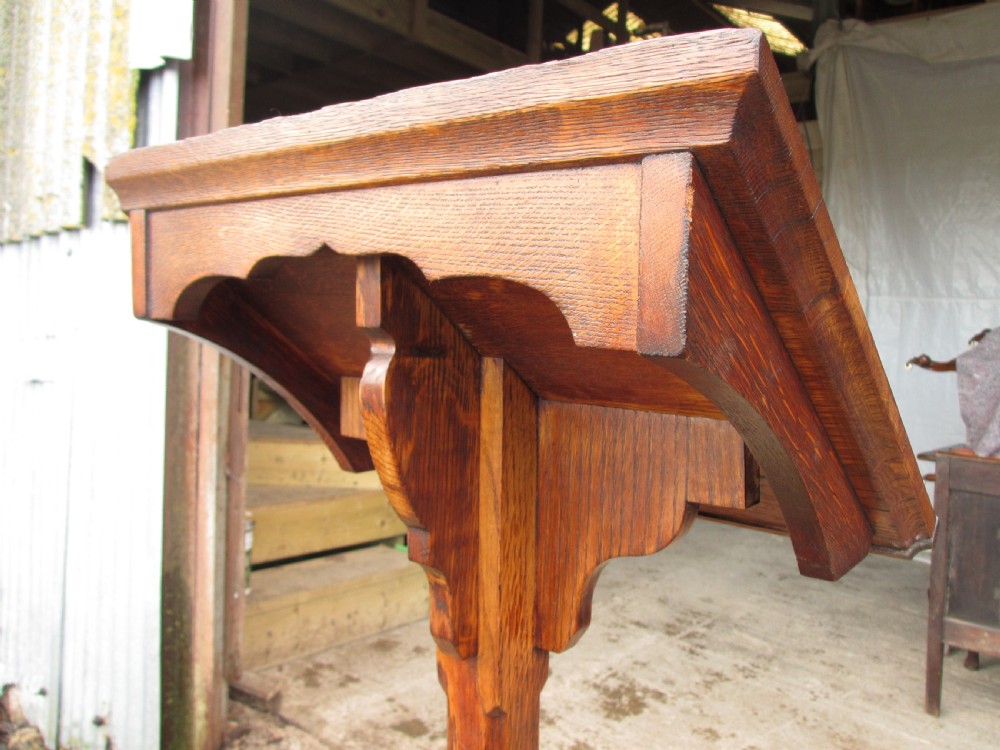 victorian oak standing reading lectern View XIII