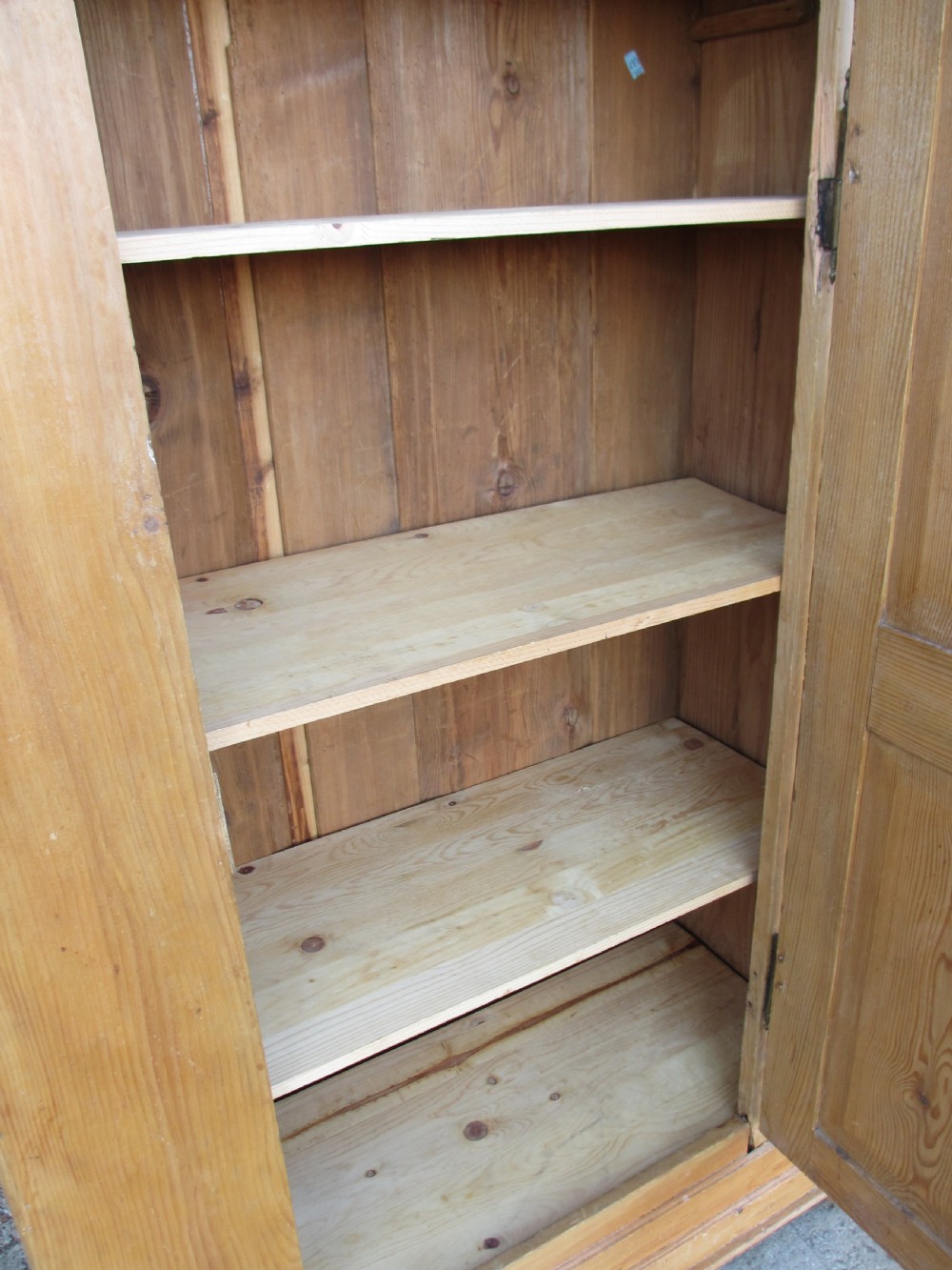 french pine single door collapsible  cupboard wardrobe View XII