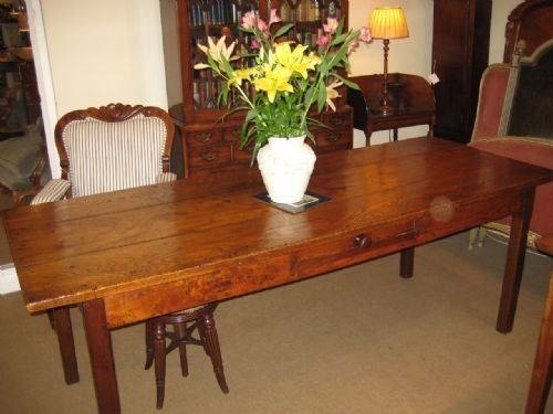 Large Oak Country Table