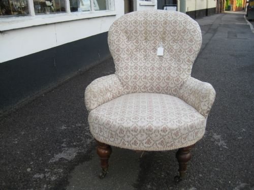 Small Walnut Armchair