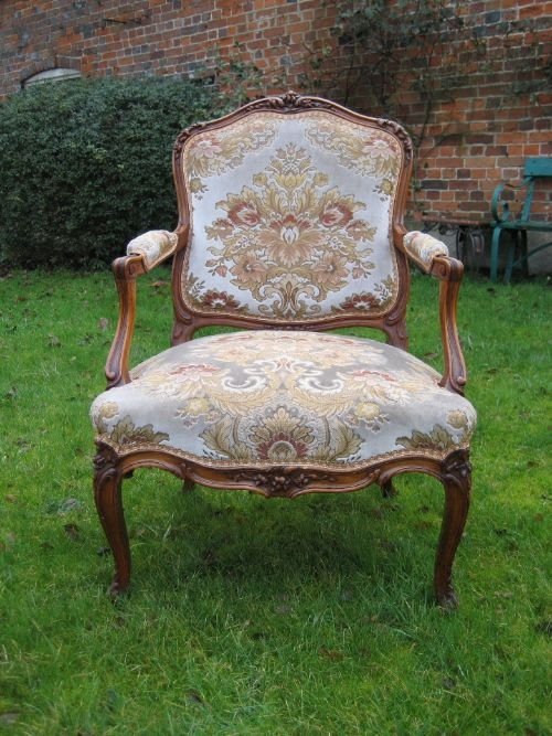 Pair of Carved Armchairs