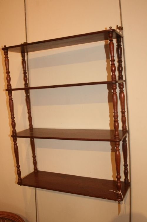 Mahogany Set of Shelves