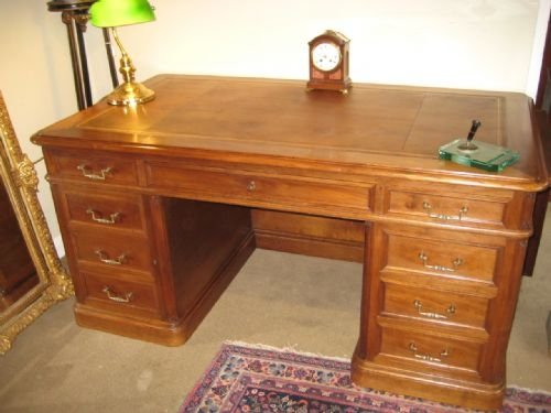 Large Walnut Desk