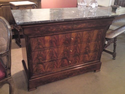 Louis Phillipe Mahogany Commode