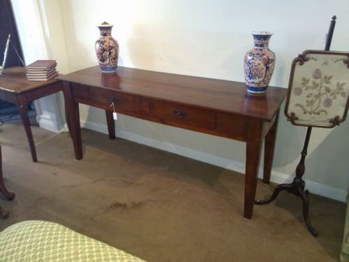 Cherry Wood Serving Table