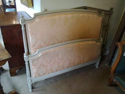Pretty French Painted Bed