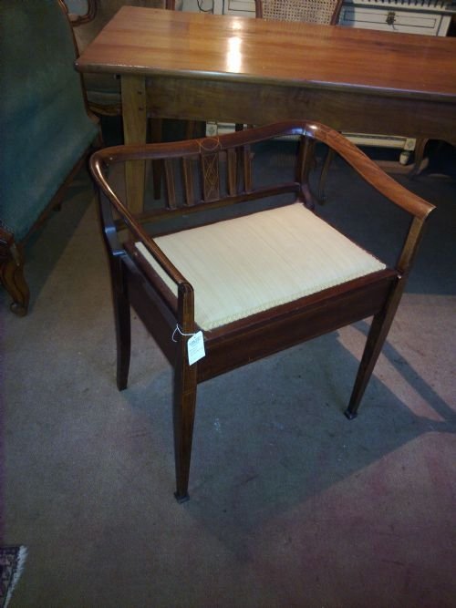 Edwardian Piano Stool