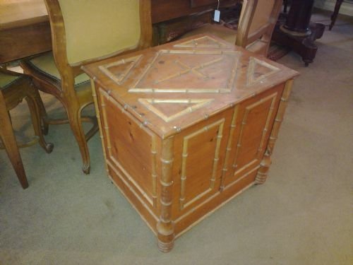 Faux Bamboo Box