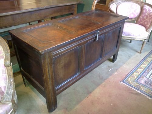 18th Oak Coffer