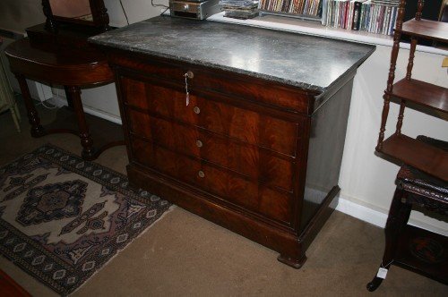 Louis Phillipe Mahogany Commode