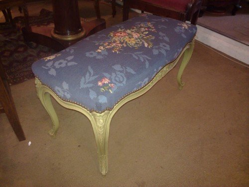 Painted French Stool