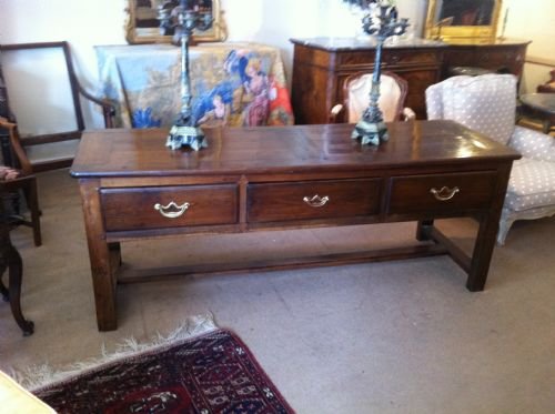Large Chestnut Serving Table C1800