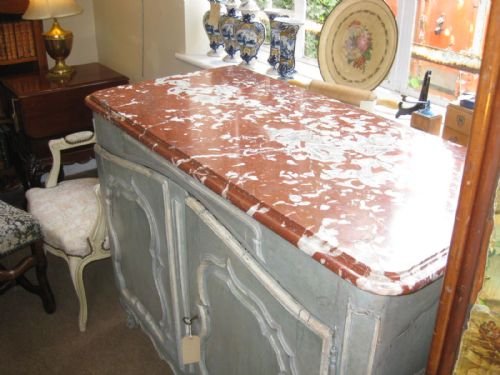 French 18th Century Buffet Original Paint