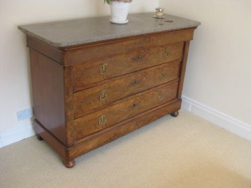 French Louis Phillippe Commode in Mahogany