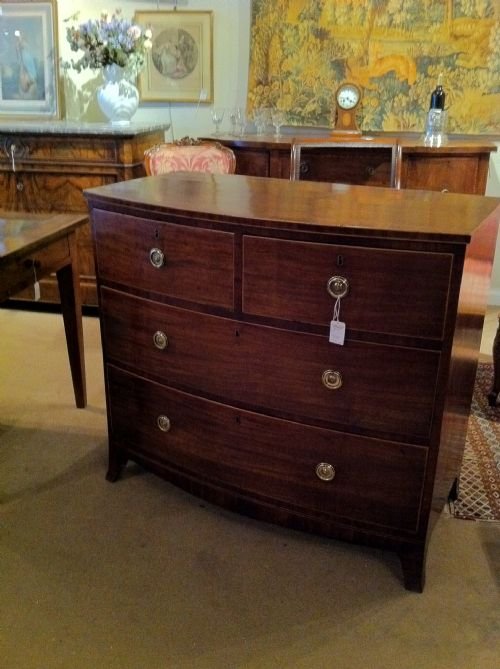 Regency Bow Front Chest