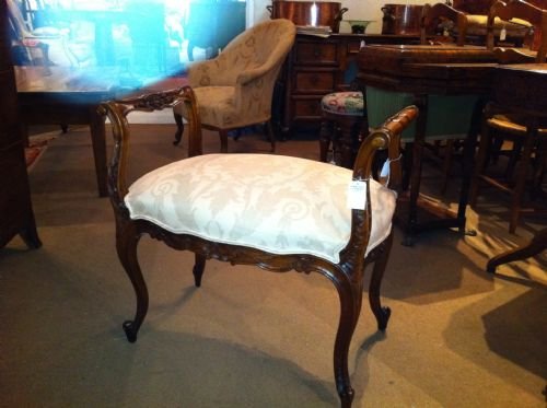 French Small Window Seat Stool