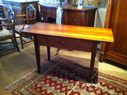 French Walnut Side Table
