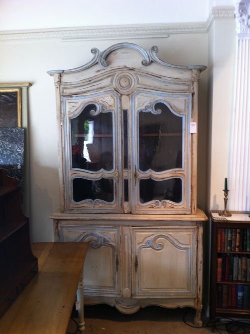 French Painted Oak Deux Corps