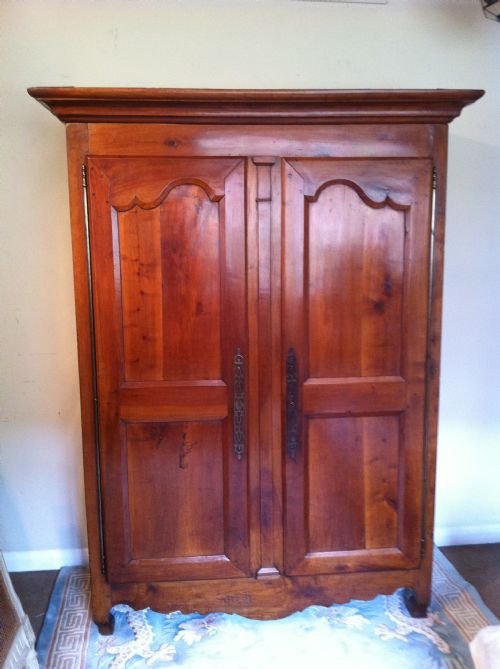 18th Century Cherry Wood Armoire
