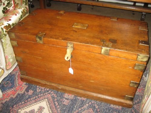 Brass Bound Trunk