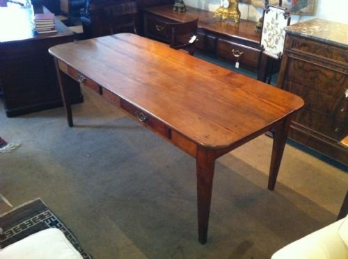 French Cherry Wood Country Table