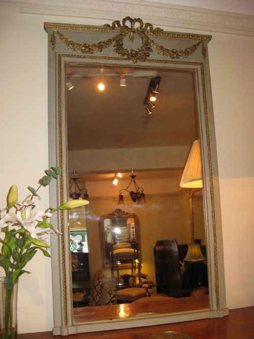 Painted French Mirror