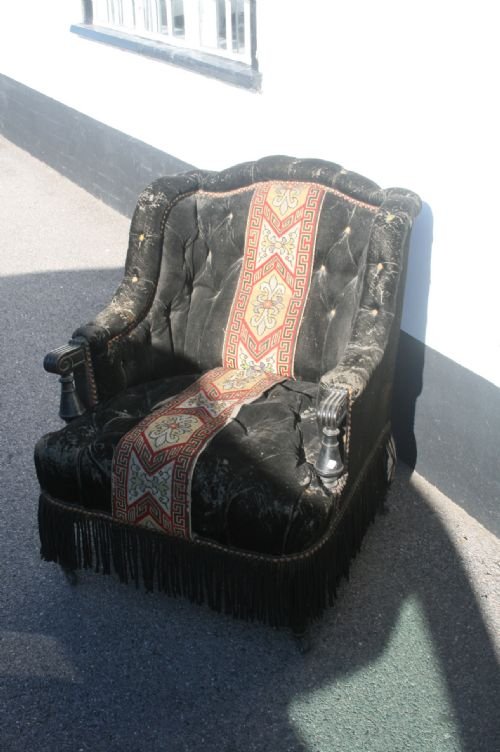 Classic French Boudoir Armchair