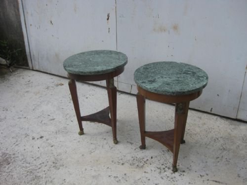 Pair of French Empire Style Stands