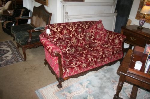 Mahogany Sofa