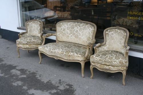 French Painted 3 Piece Suite
