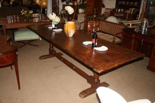 Large Elm Refectory Table