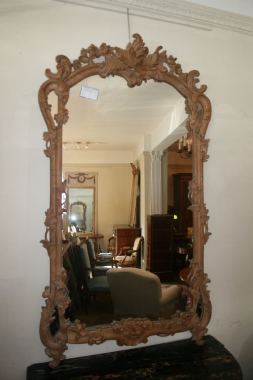 Unusual Carved Mirror