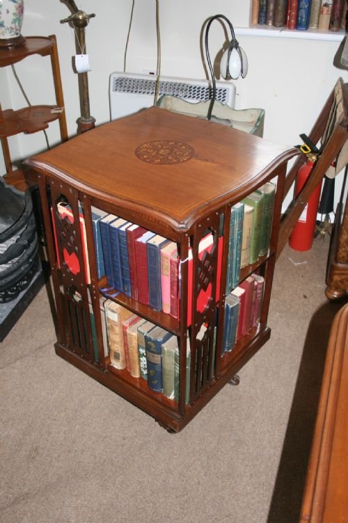 Edwardian Revolving Bookcase