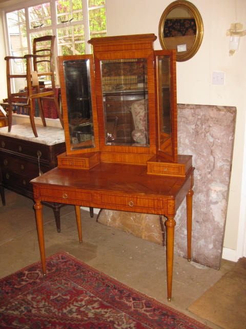 Satinwood Dressing Table Edwardian Period