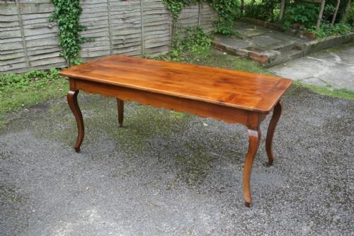 French Cherry Wood Table